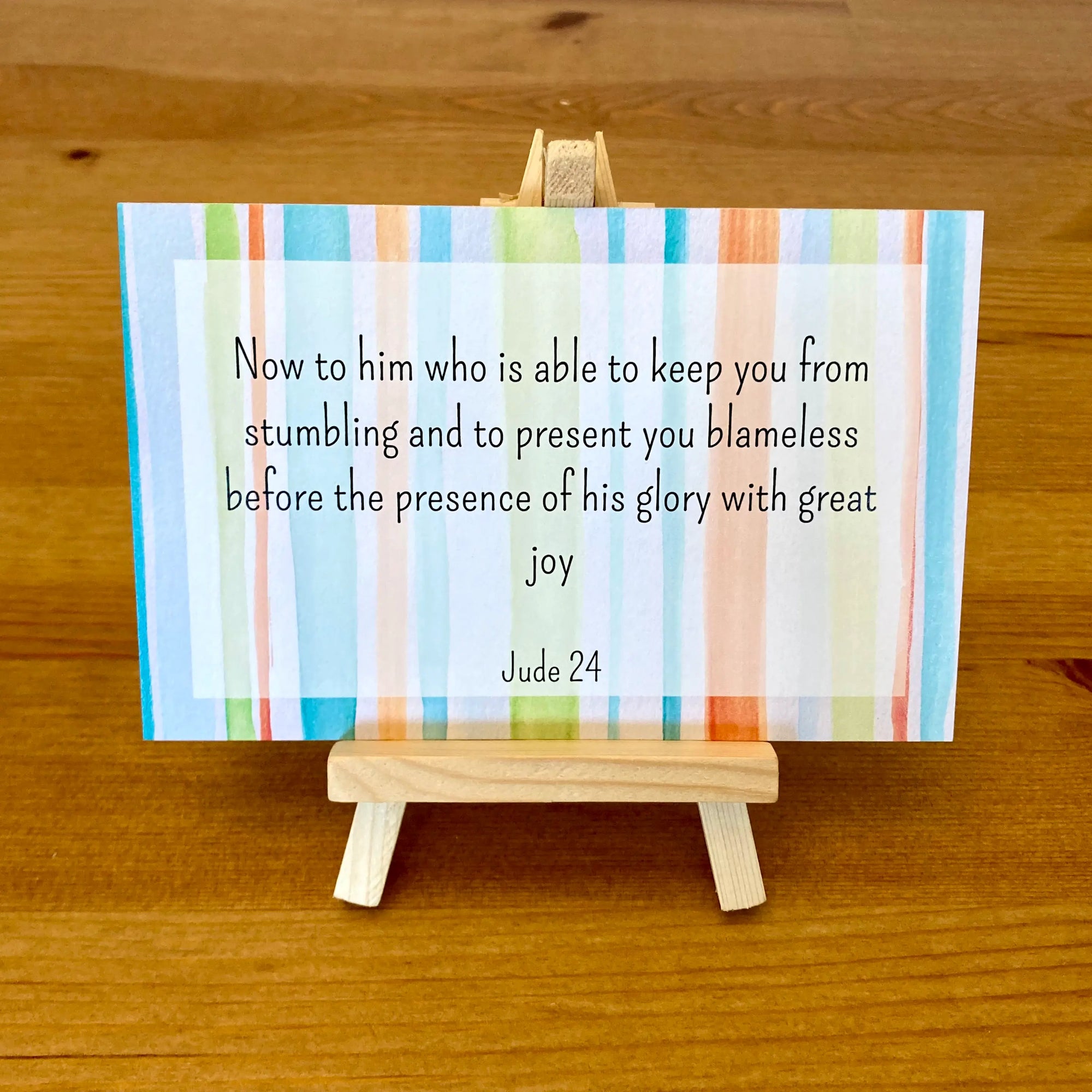 Scripture Memory Cards | Set of 50 | Multicolor | Theological Foundations