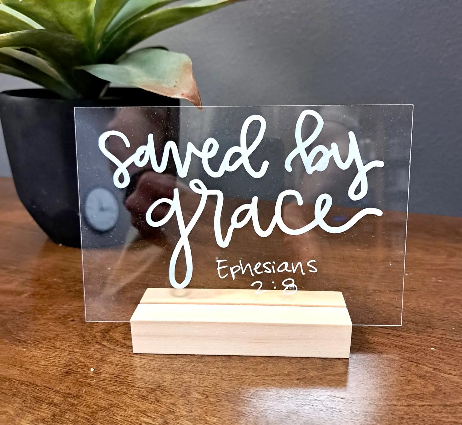* CUSTOM * Scripture Plaque