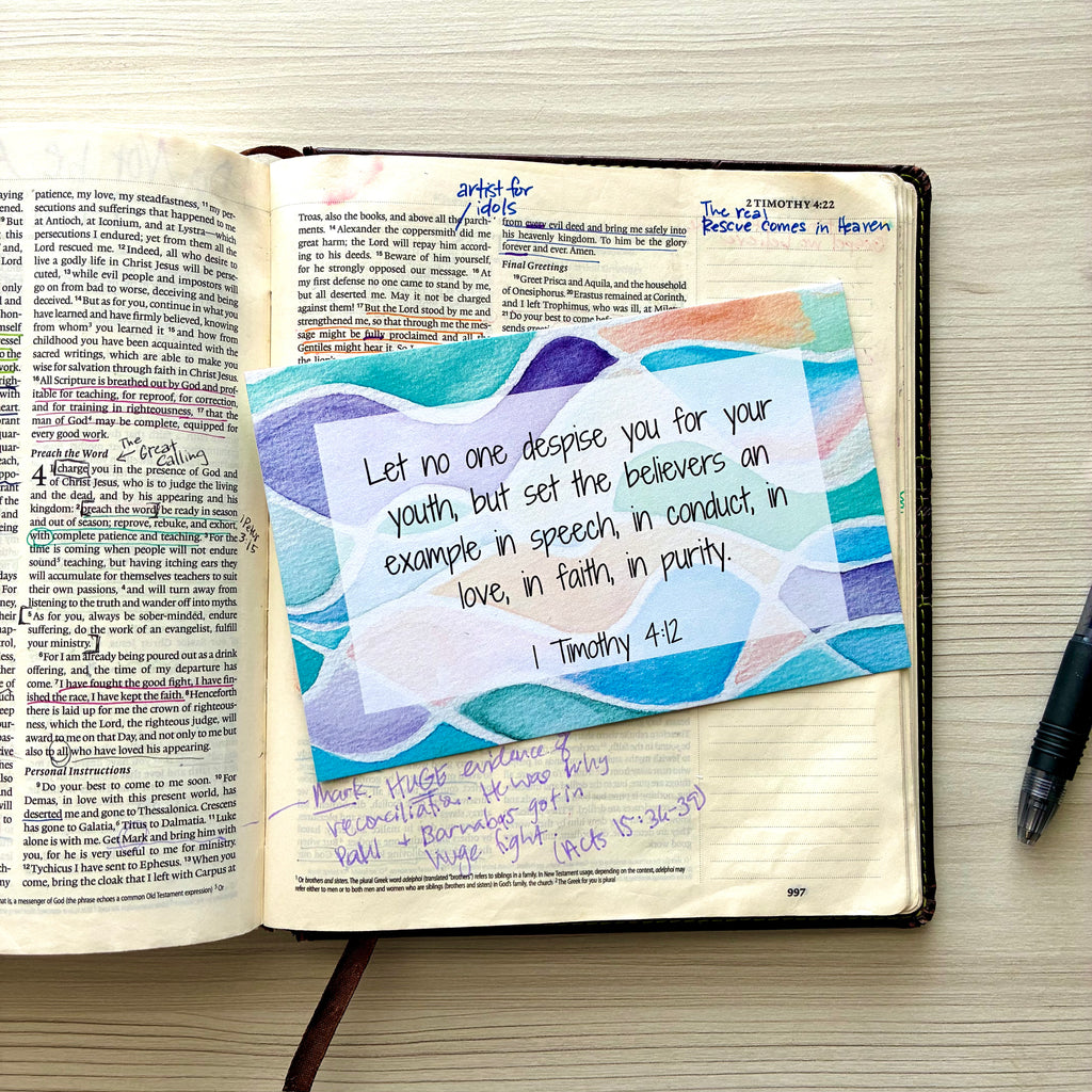 Scripture Memory Cards | Set of 25 | Multicolor | Grad Pack
