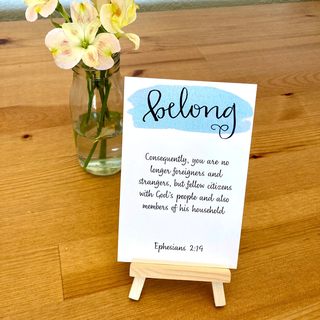 Scripture Memory Cards | Set of 25 | Multicolor | Identity (Ephesians)