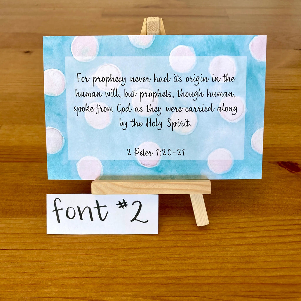 Scripture Memory Cards | Set of 26 | Multicolor | God's Word
