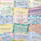 Scripture Memory Cards | Set of 26 | Multicolor | God's Word