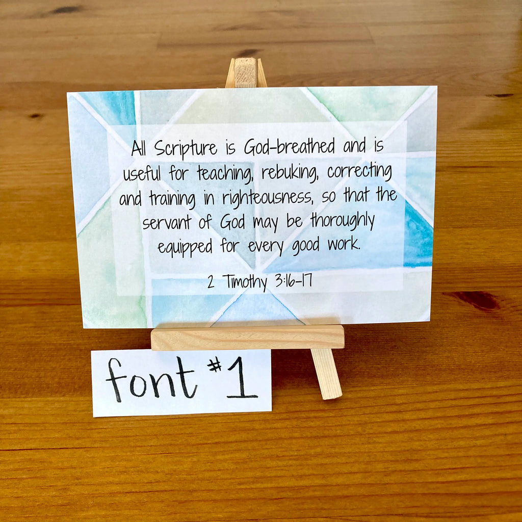 Scripture Memory Cards | Set of 26 | Multicolor | God's Word