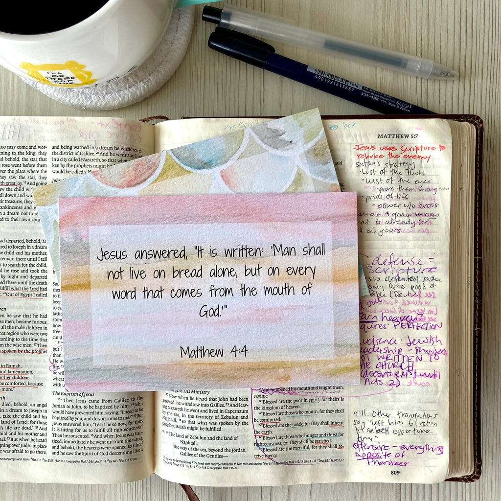 Scripture Memory Cards | Set of 26 | Multicolor | God's Word