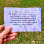 Scripture Memory Cards | Set of 26 | Multicolor | Waiting