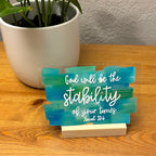 * CUSTOM * Scripture Plaque