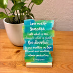 * CUSTOM * Scripture Plaque